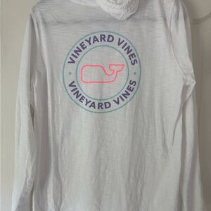 Vineyard Vines White Sweatshirt Casual Comfort